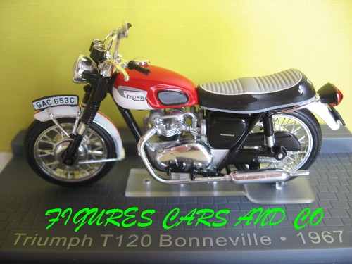 Moto classique triumph t - 1/24,