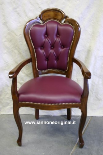 Poltrona capotavola sedia - poltrona,