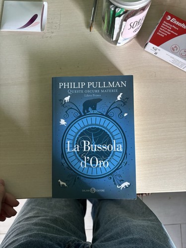 Bussola oro libro - la,