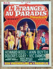belgian poster KISMET, HOWARD