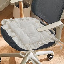 Cuscino per sedia con volant, morbido cuscino per sedia con volant patio,