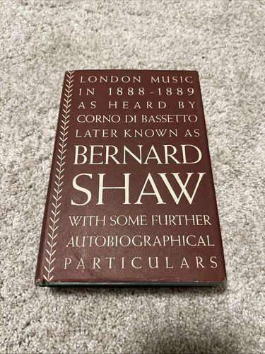 Bernard shaw london music - shaw,