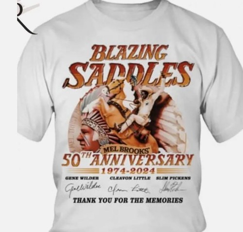 Maglietta blazing saddles - blazing, mel