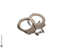 Manette Handcuffs Acciaio Modello Spagnolo Professionali Carabinieri Polizia GDF