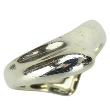 USATO TIFFANY&Co. Anello cuore onda curva US 6 argento 925 4,7 g argento El S...