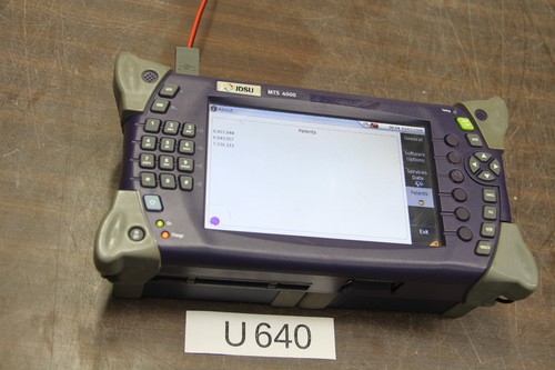 Jdsu mts4000 optical - jdsu,