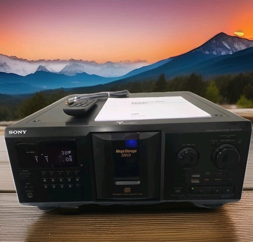 Sony cdp cx355 - sony, cd