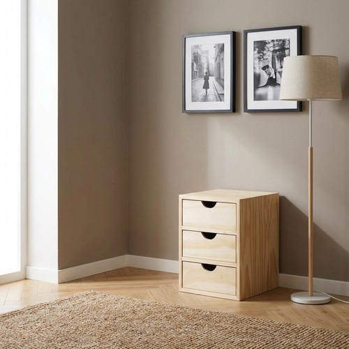Cassettiera cassetti legno - cassettiera,