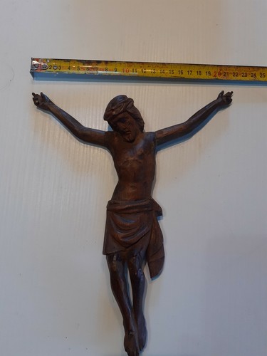 Vecchio cristo legno - cristo,
