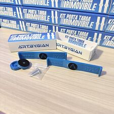 Porta targa auto rimovibile