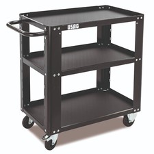 USAG :CARRELLO Multiuso NERO 504 SN - NOI VE LO FORNIAMO GIà MONTATO !