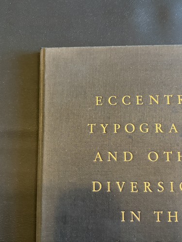 1963 eccentric typography - eccentric,