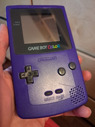 Nintendo game boy color viola - color,