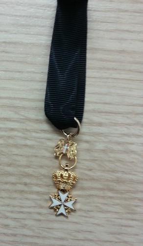 Medaglia gala nera - di,