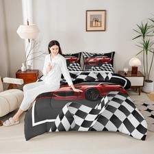 Set piumone geometrico a
