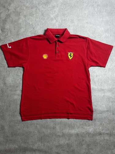 Polo ferrari vintage - polo, rossa