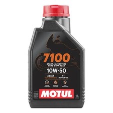 1 LT MOTUL OLIO MOTORE MOTO 7100 10W50 4T LUBRIFICANTE 4 TEMPI 100% SINTETICO