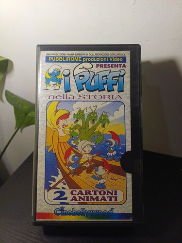 Vhs puffi nella storia - i,