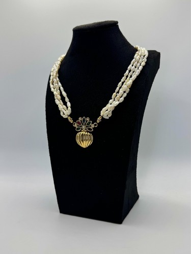 Collana perle fiume - di,
