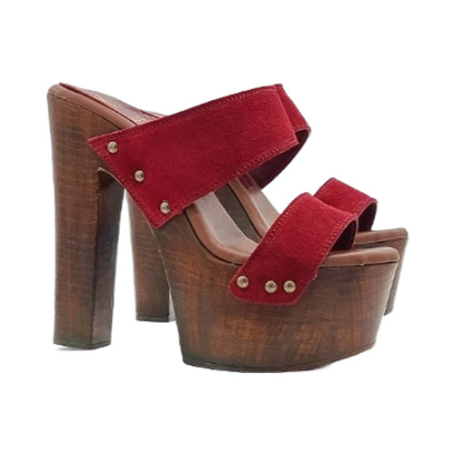 Mules con tacco alto - , fascia