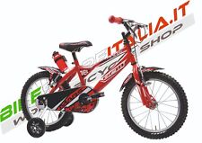 Bicicletta Bambino 16" Bimbo con stabilizzatori