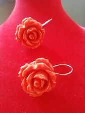 Orecchini vintage rose
