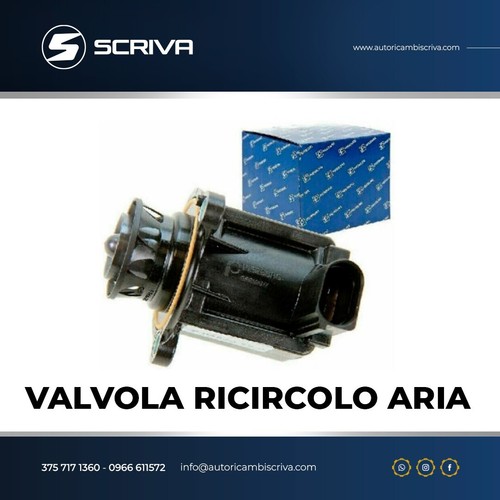 Valvola ricircolo aria - aria, spinta