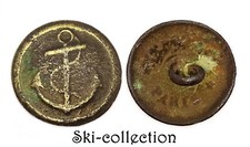 Bottone Ufficiale Della Marina (1830-1848) Francia. 17 Mm