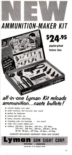 1957 lyman munition maker kit - 1957,
