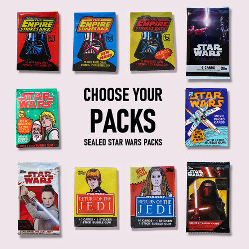 Lotto pacchetti topps star - pacchetti,