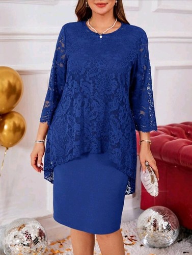 Vestito donna blu - vestito,