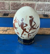 Vintage Africa Ostrich Egg