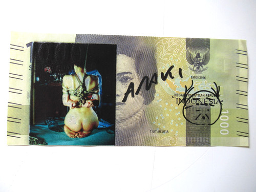 Banconota araki originale - a),