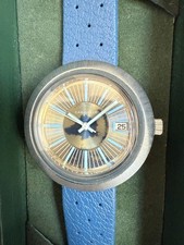 Caravelle Plastique 7052 Vintage Tropic  Bulova 40mm 1971 Super Rare