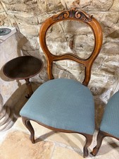 Sedia Antica Turchese Legno N4