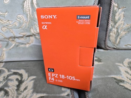 Nuovo obiettivo sony pz - obiettivo,