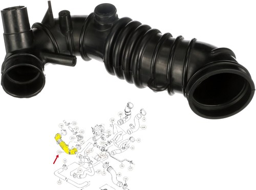 Tubo turbo manicotto - turbo,