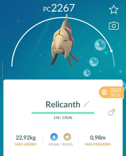 Pokemon relicanth - pokemon,