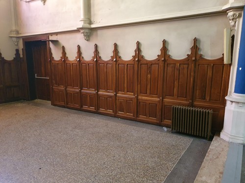 Rivestimento parete boiserie