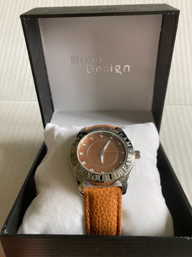 Orologio steel design - by,