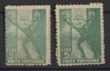 EMISSIONI LOCALI - 1945 CLN Parma, posta partigiana, 5 L. - (390/FM22)