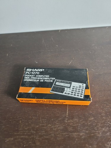 Sharp pocket computer - sharp,