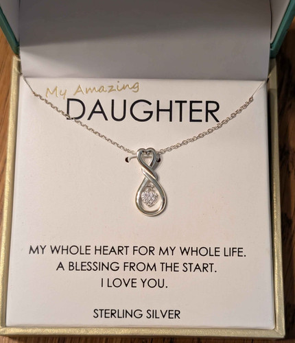 Collana cuore infinito my - infinito, "my
