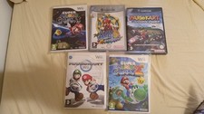 Mario Galaxy 1 e 2 WII, Mario Kart Double Dash e Sunshine GBC, Mario Kart Wii,