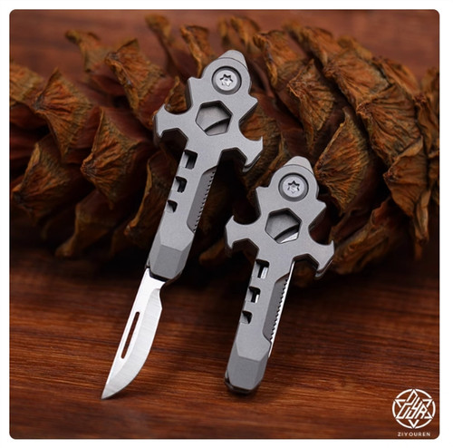 Mini edc titanio coltello - edc,