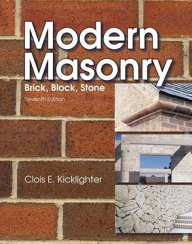Modern masonry brick - modern, block