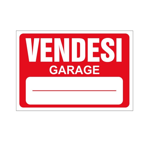 Cartello segnaletico vendesi - cartello,