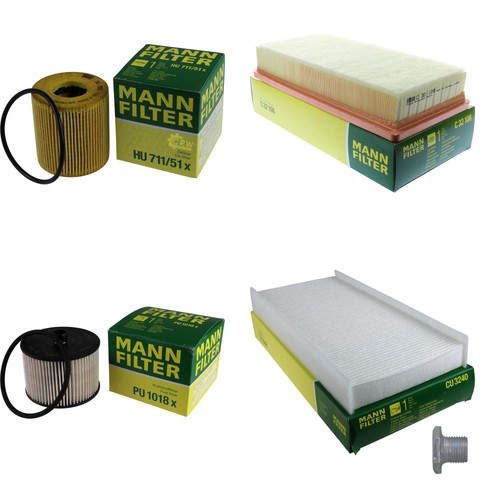 Kit ispezione mann - filter, per