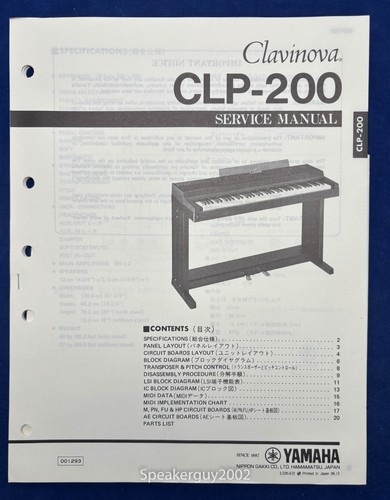 Manuale servizio originale - manuale,