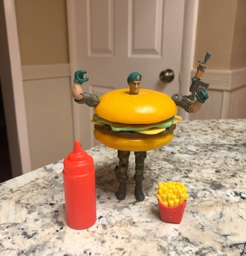 Food fighters hamburger hero - food,